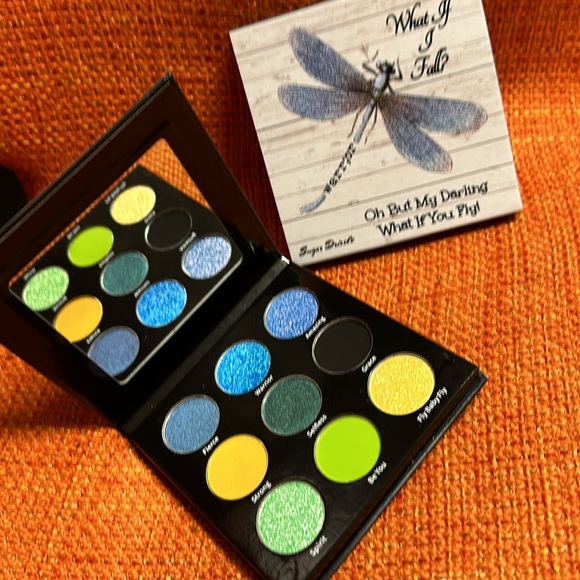 Authentic Sugar Drizzle The Dragonfly Warrior What If I Fall?.. 9 Pan Palette - Picture 8 of 9